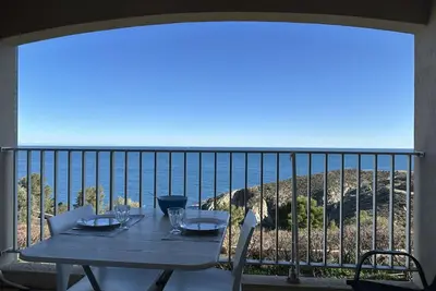 Image de Appartement Rez-de-Chaussée Banyuls 4 pers. Parking Climatisé