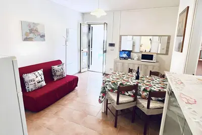 Image de Appartement 'Trilocale Corbezzolo Vista Mare 1' avec vue mer, Wi-Fi et climatisation