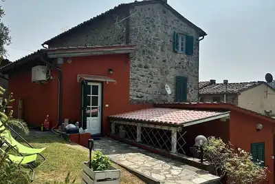 Image de Large 8 person family house with two living units near Luca with swimming pool.