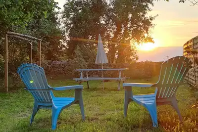 Image de le Sunset de Bénévent, gîte à la campagne de 4 à 6 personnes