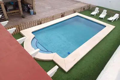 Image de Maison de vacances « El Llano » avec vue sur la montagne, Wi-Fi et climatisation