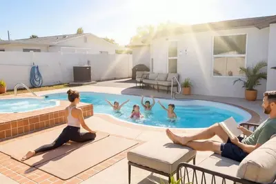 Image de Dream Home In Holiday With Pool and Spa and more