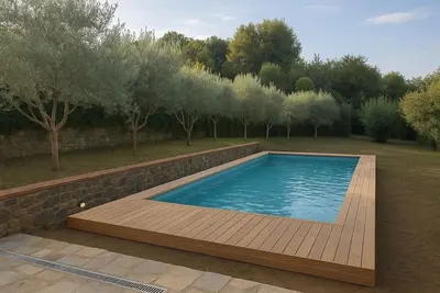 Image de Appartement 'Casa La Corte à Capannori' avec piscine privée, Wi-Fi et climatisation