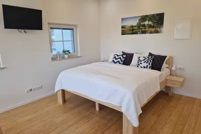 Image de Vacation apartment Weitblick³ evening light Cozy, new apartment