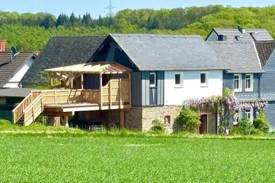 Image de Fewo am Kräutergarten im Hunsrück - apartment/apartment, shower and bath, Wc, 2