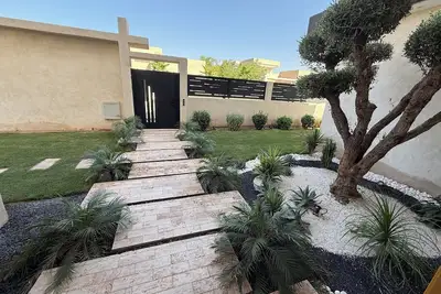 Image de Ayline house luxury Marrakech\nEspace détente vue Atlas