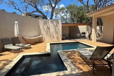 Image de Magnifique Villa de plain pied avec piscine privée à 5 min de la baie Pinarellu