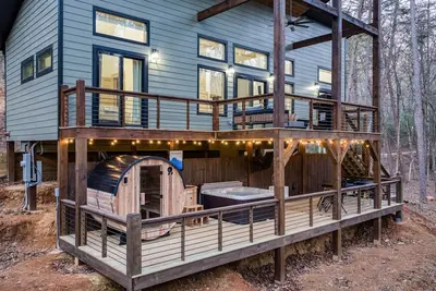 Image de Blue Ridge Cabin- Hot Tub + Sauna- Romantic Couples Retreat