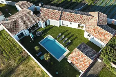 Image de Villa Marcus - 10 personnes - 5mn de la plage