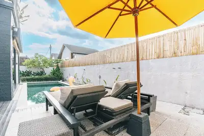 Image de Spacious 3-bedroom Private Pool villa with Ac in Kerobokan/Near Changu