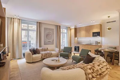 Appartement de luxe climatisé Arc de Triomphe