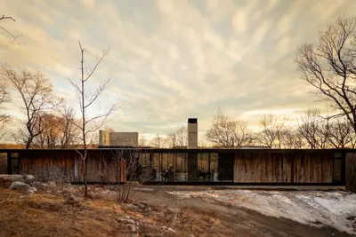 Image de Architectural, Private, New-Build Modern Glass House on 8. 5 acres