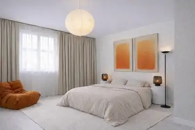 Image de maison bleu