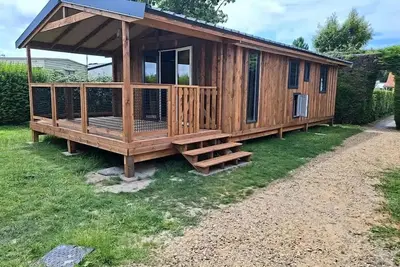 Image de Eco Lodge 2 chambres un lit double, 2 lits simples et 1 lit pont 6 personnes