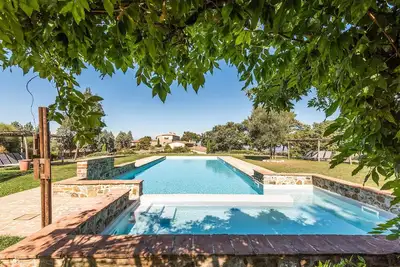 Image de Superbe maison à Trequanda avec vue panoramique