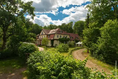 Image de Seegut Blaue Blume (up to 60 people) Uckermark Seminar, wedding, event, vacation