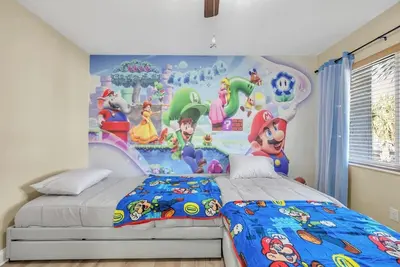 Image de Power Up Palace - Mins to Disney, Lazy River & Slide