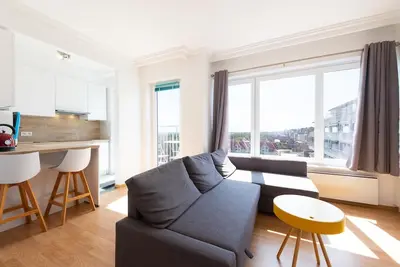 Studio confortable avec terrasse, vue magnifique