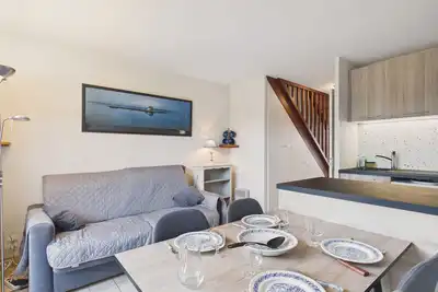 Image de Maison en pierre à 350m de la plage pour 4