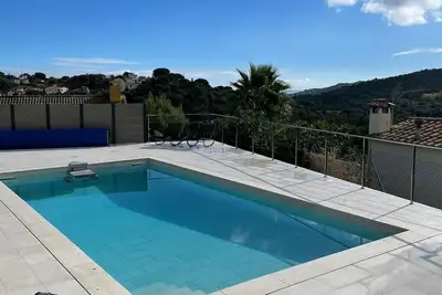 Image de Villa « Maréa » avec vue sur la mer, Wi-Fi et climatisation