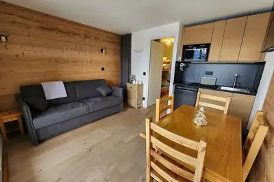 Image de Beau Studio 4 pers au pied des pistes