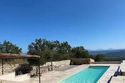 Image de Le Belvédère, villa de vacances 8 couchages, piscine privée, vue panoramique
