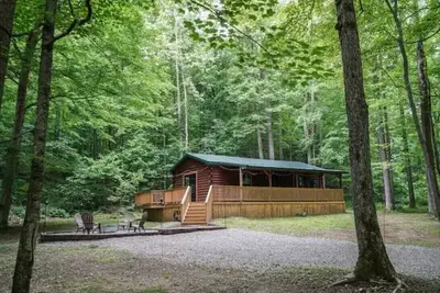 Image de Cozy 1-bedroom cabin in the Hocking Hills of Ohio
