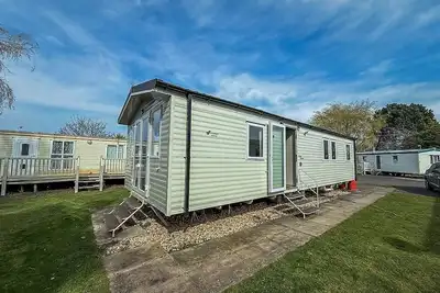 Image de Brilliant 8 berth caravan at North Shore Holiday Park in Skegness ref 87006ns