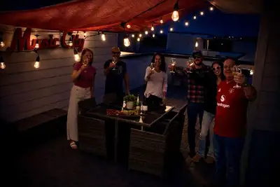 City View Rooftop Games & Fire Pit Privacy & Secure Garage