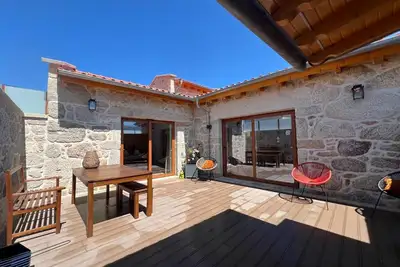 Image de Appartement « Casa Cantinho Da Touça » avec vue sur la montagne, Wi-Fi et climatisation