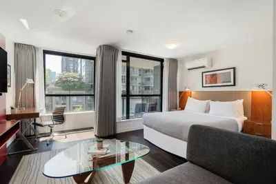 Image de Deluxe Yaletown 1br Suite w/ Access to Pool & Gym