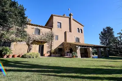Image de 1 Mas Pagès, maison rurale pour 9 personnes avec jardin et piscine privée