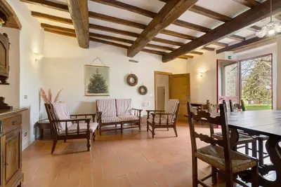 Image de Agriturismo Palaia - Le Botti : Appartement spacieux avec piscine à la ferme