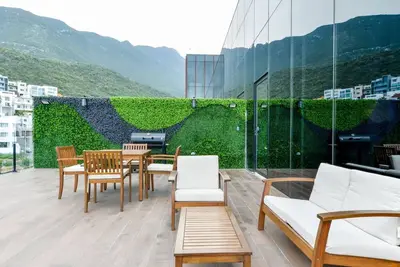 Image de ¡Luxury with Terrace! King Bed & Sofa Bed 4ppl