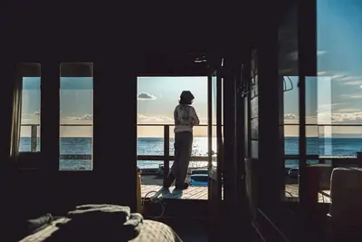 Image de Oceanfront A special stay in a trailer house with a spectacular ocean view| Bbq  Bonfires Allowed / Yokosuka City Kanagawa