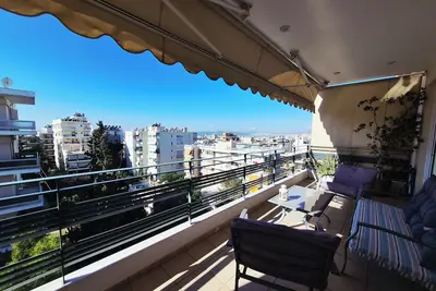 Image de Pantheon Penthouse | Seaview•Beach, Athens Riviera