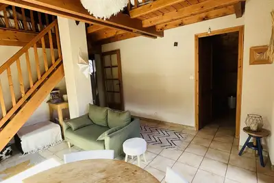 Image de Nid de ski avec grand balcon