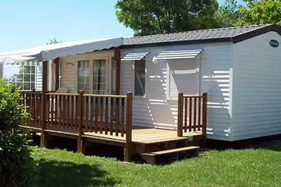 Image de Mobil-home 3 chambres à Vairé - Terrasse privée