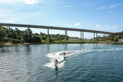 Image de Superbe appartement à Myggenäs avec vue sur la mer.