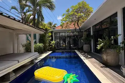 Image de Villa 3 chambres idéale pour famille | 5 min plage | Piscine & chambre enfant