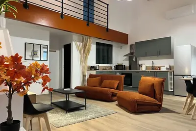 Image de Le Loft du Canal du midi: 120m2 de Design Garage 60m2 et local a vélo Vae privé