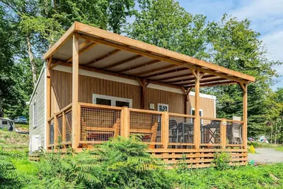 Image de Mobil-home | Premium | 2 Ch. | 4 pers. | Terrasse Lounge | A/C | Tv