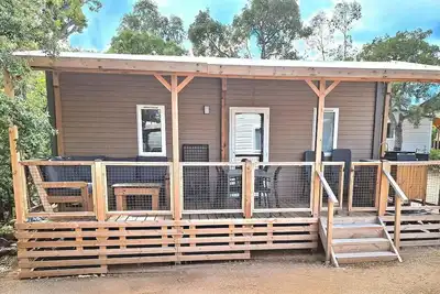 Image de Mobil-home | Premium | 4 Ch. | 8 pers. | Terrasse Lounge | A/C