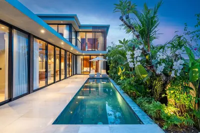 Designer Villa – Ricefield View Near Berawa