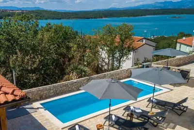 Image de Appartement Julia au rez-de-chaussée avec piscine chauffée et grande terrasse (28 m2) avec vue sur la mer