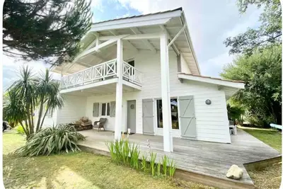 Image de Villa privée climatisée avec piscine chauffée 2eme ligne Bassin d’Arcachon