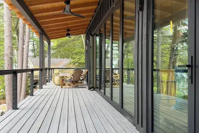 Modern Luxe Island Escape  Boat Required Pets