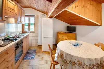 Image de Appartement 'Campido' avec vue sur la montagne, jardin commun et balcon