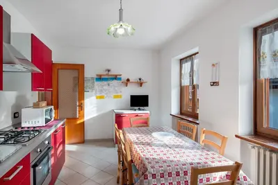 Image de Appartement 'Sasedel' avec vue sur la montagne et jardin commun