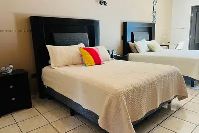 Image de 45' from Mty, World Cup 2026! Arteaga double room, Wi-Fi, A/C, Tv, Kitchen,